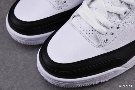 Hyperoad WHITE 3 AIR FRAGMENT JORDAN BLACK 0907